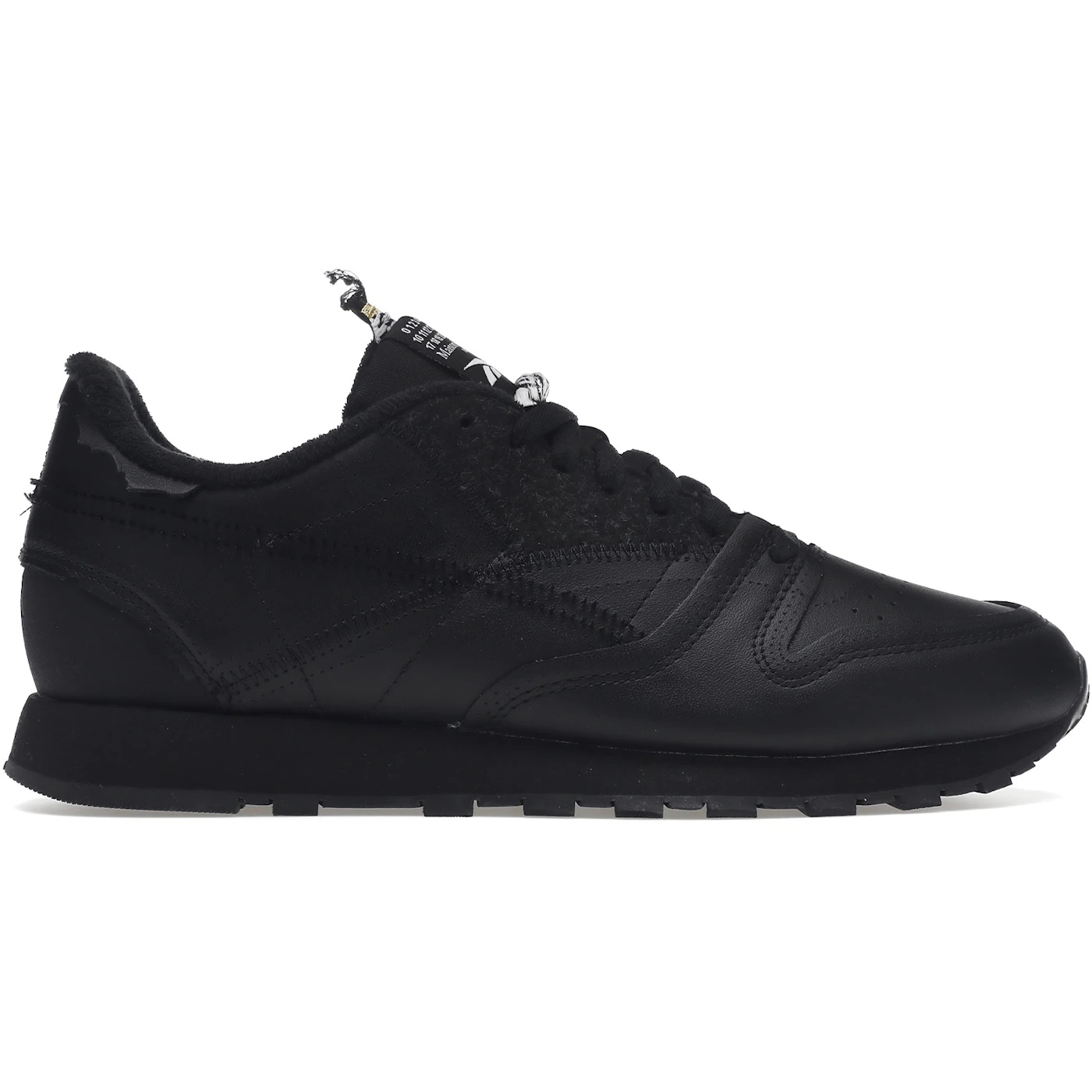 Reebok Classic Leather Maison Margiela Memory Of Black 3 Reebok Classic Leather Maison Margiela Memory Of Black
