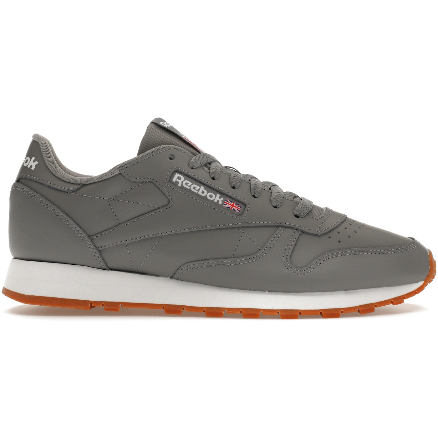 Reebok Classic Leather Pure Grey Gum 2 Reebok Classic Leather Pure Grey Gum 2