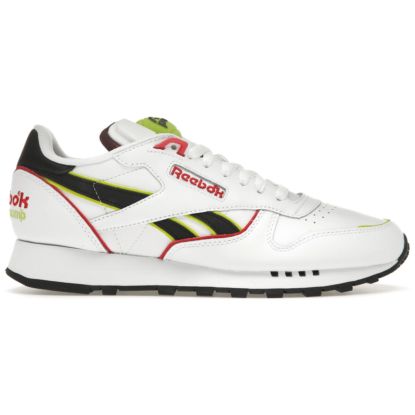 Reebok Classic Leather The Pump White Acid Yellow 1 Reebok Classic Leather The Pump White Acid Yellow 2