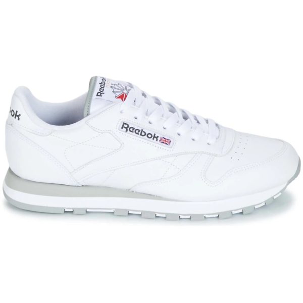 Reebok Classic Leather White Grey