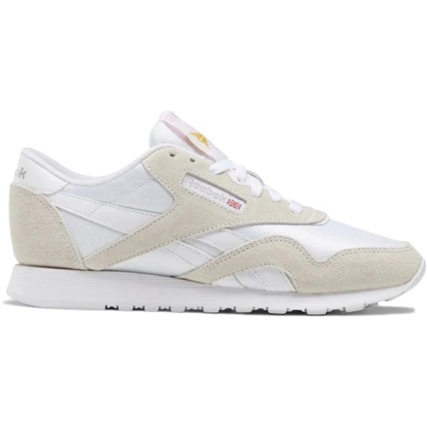 Reebok Classic Nylon White Light Grey (Womens)