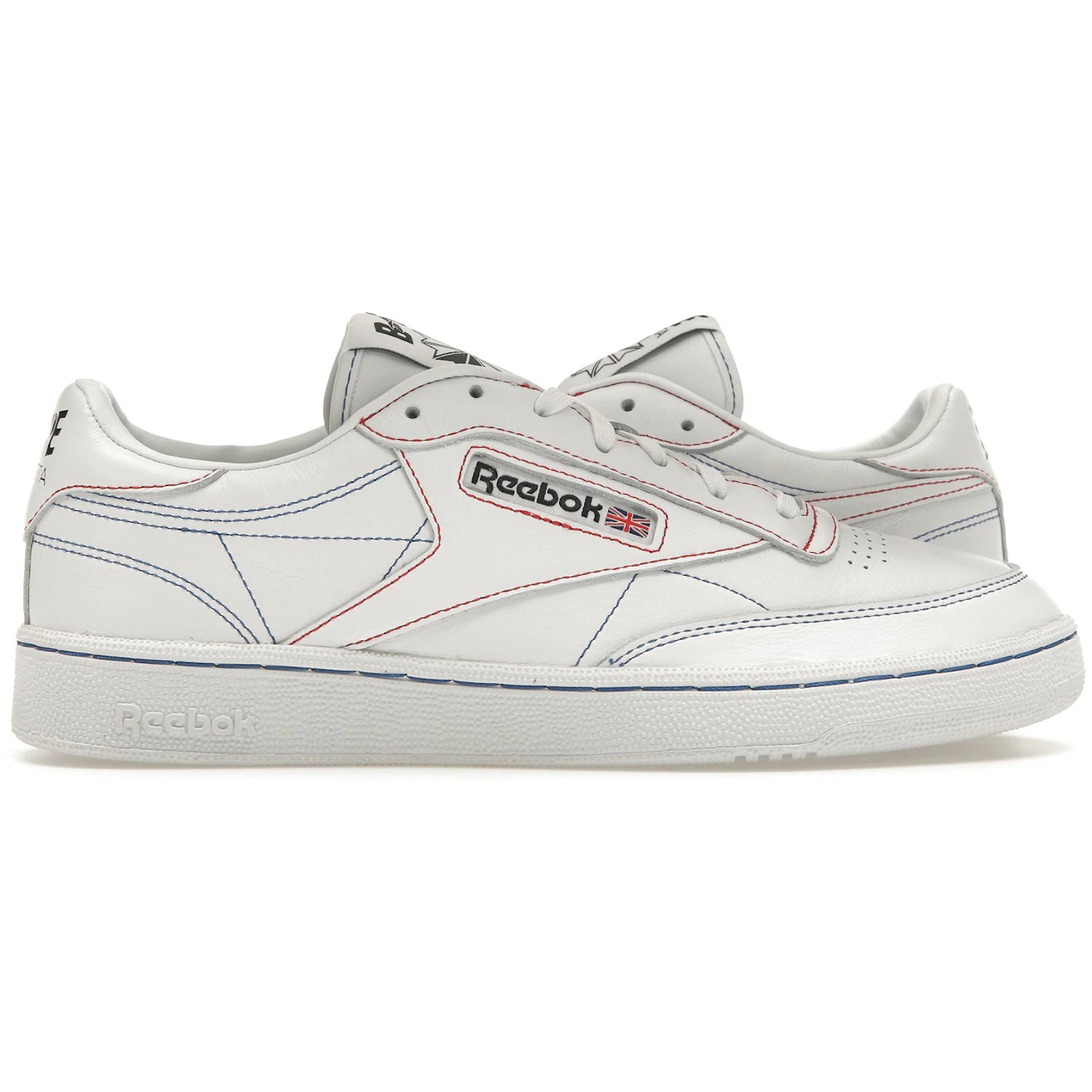 Reebok Club C 85 Bape White Contrast Stitch 3 Reebok Club C 85 Bape White Contrast Stitch