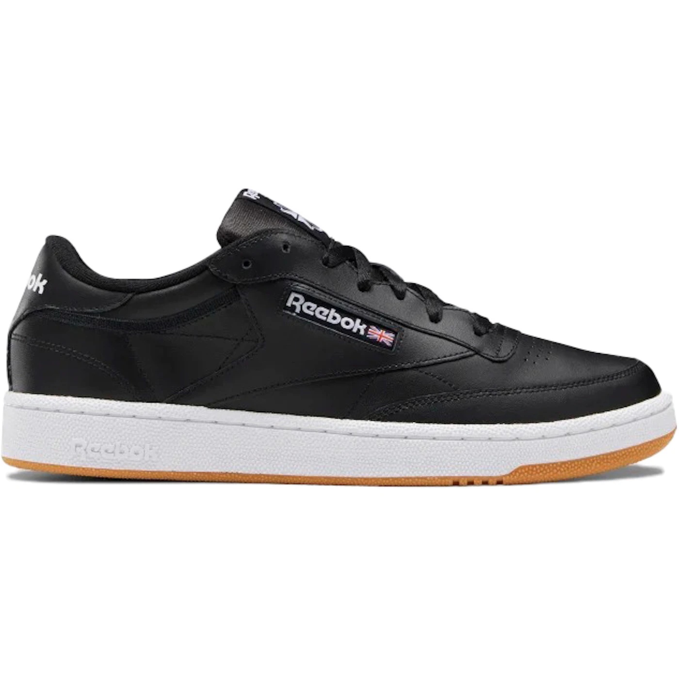 Reebok Club C 85 Black White Gum 1 Reebok Club C 85 Black White Gum 2