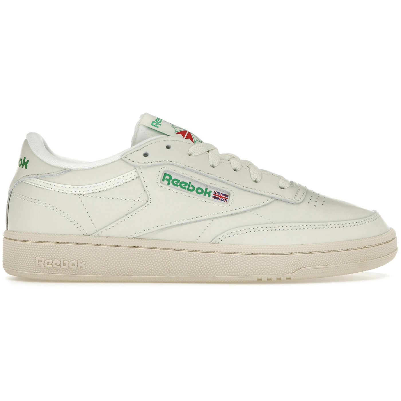 Reebok Club C 85 Chalk (Womens) 2 Reebok Club C 85 Chalk Womens 1