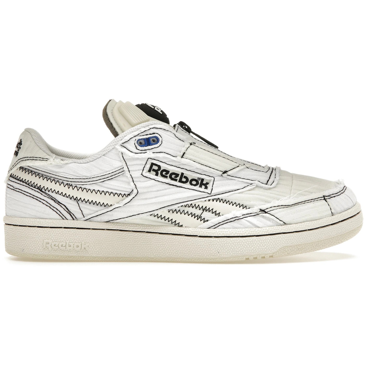 Reebok Club C 85 Pump Market White 3 Reebok Club C 85 Pump Market White