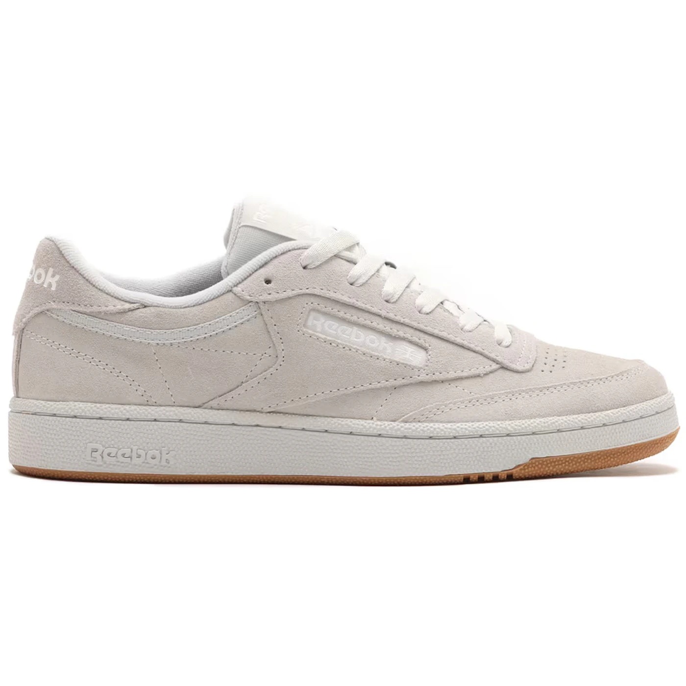 Reebok Club C 85 Pure Grey Gum 1 Reebok Club C 85 Pure Grey Gum 2
