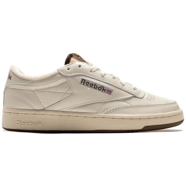 Reebok Club C 85 Vintage Chalk Paper White Brush Brown