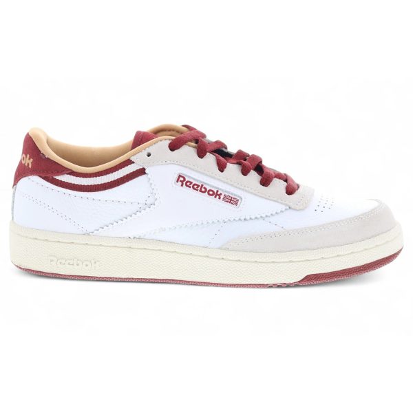 Reebok Club C 85 White Retro Red Chalk
