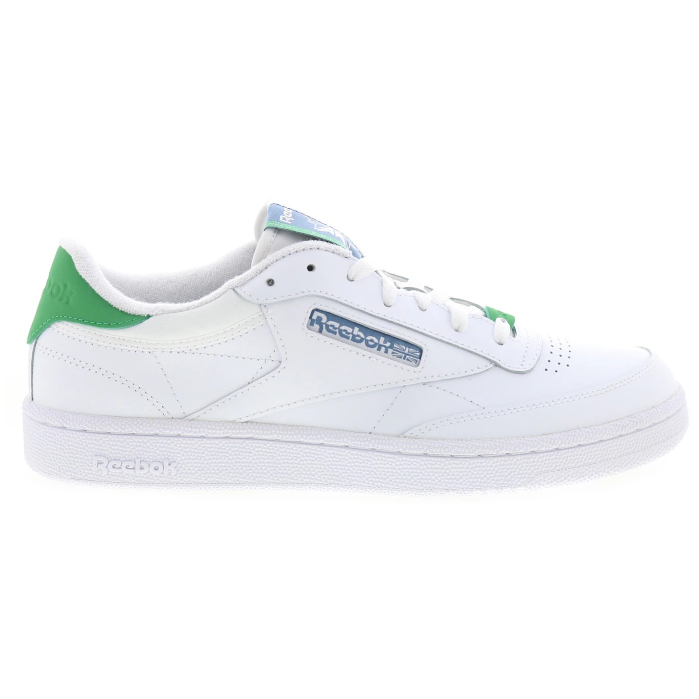 Reebok Club C 85 White Sport Green Blue Slate 2 Reebok Club C 85 White Sport Green Blue Slate 1