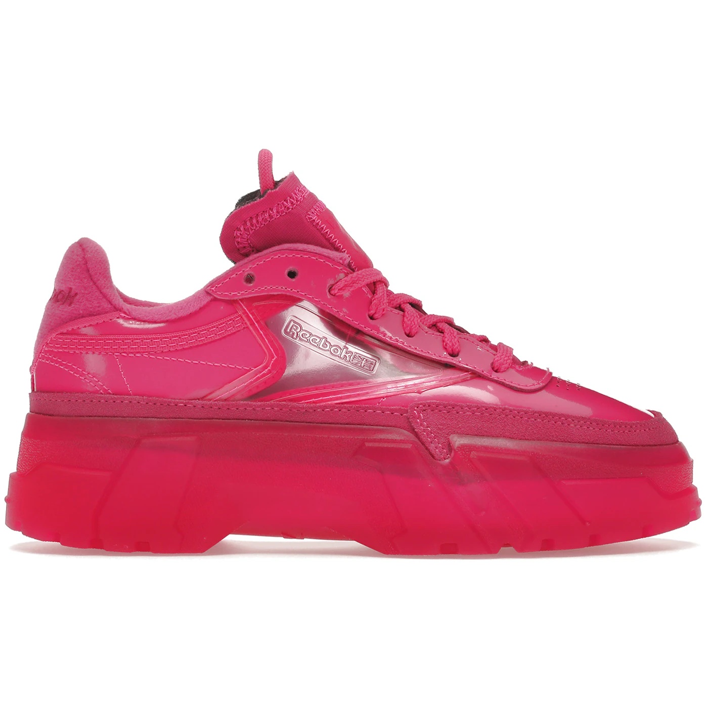Reebok Club C Cardi Dynamic Pink Womens 3