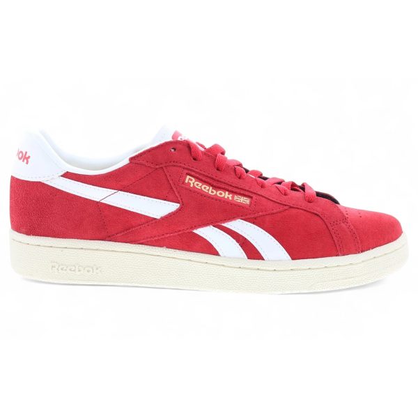 Reebok Club C Grounds UK Vector Red Paper White Chalk