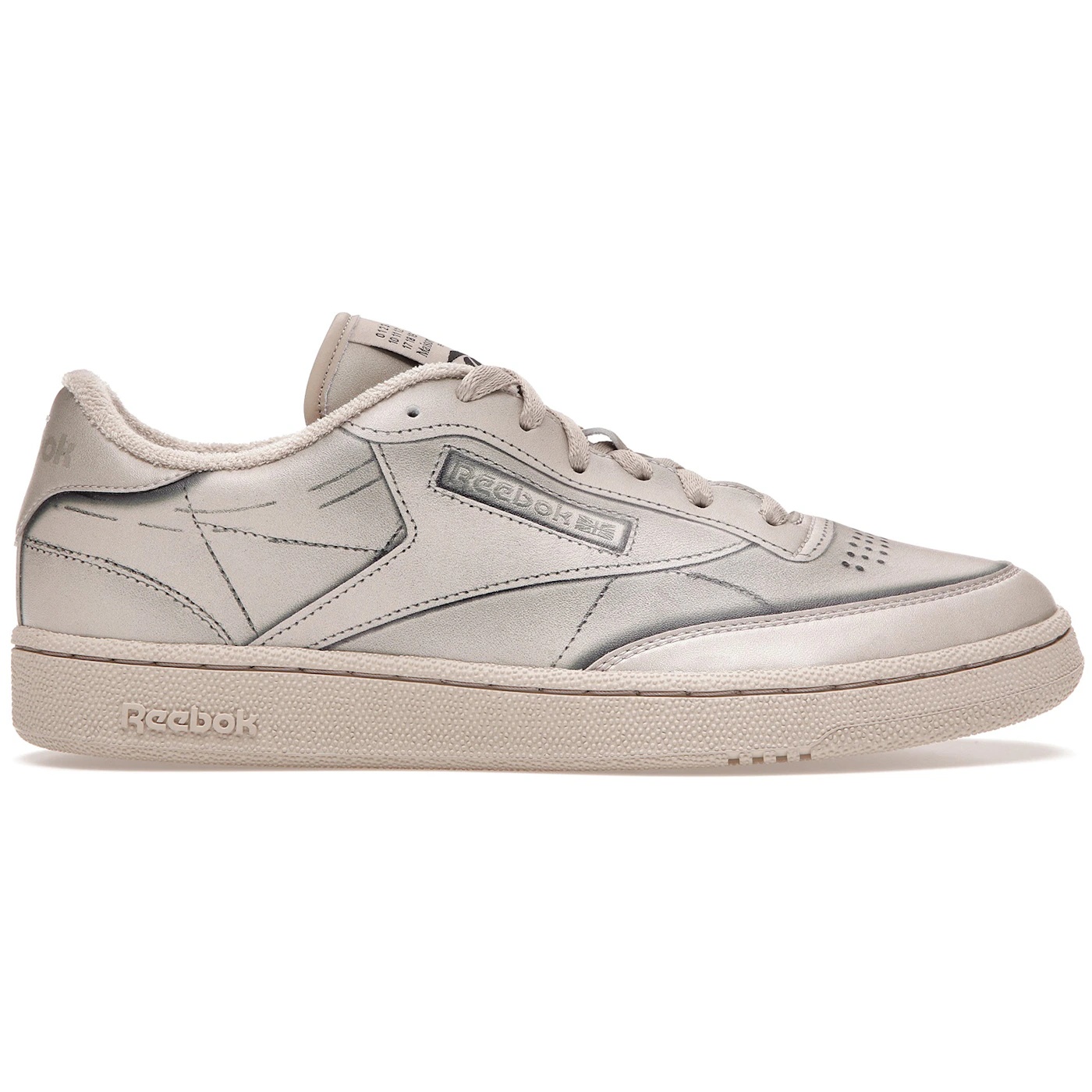 Reebok Club C Maison Margiela Tan 1 Reebok Club C Maison Margiela Tan 3