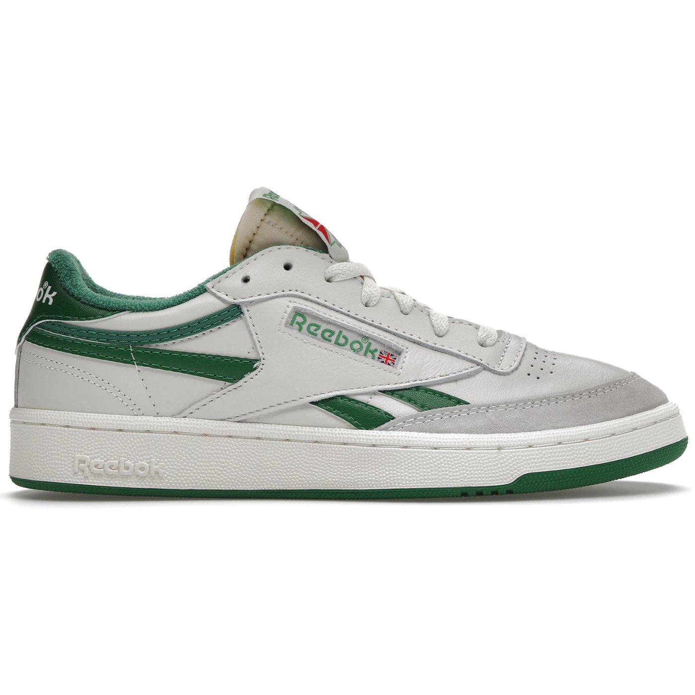 Reebok Club C Revenge Vintage White Green 2 Reebok Club C Revenge Vintage White Green 1