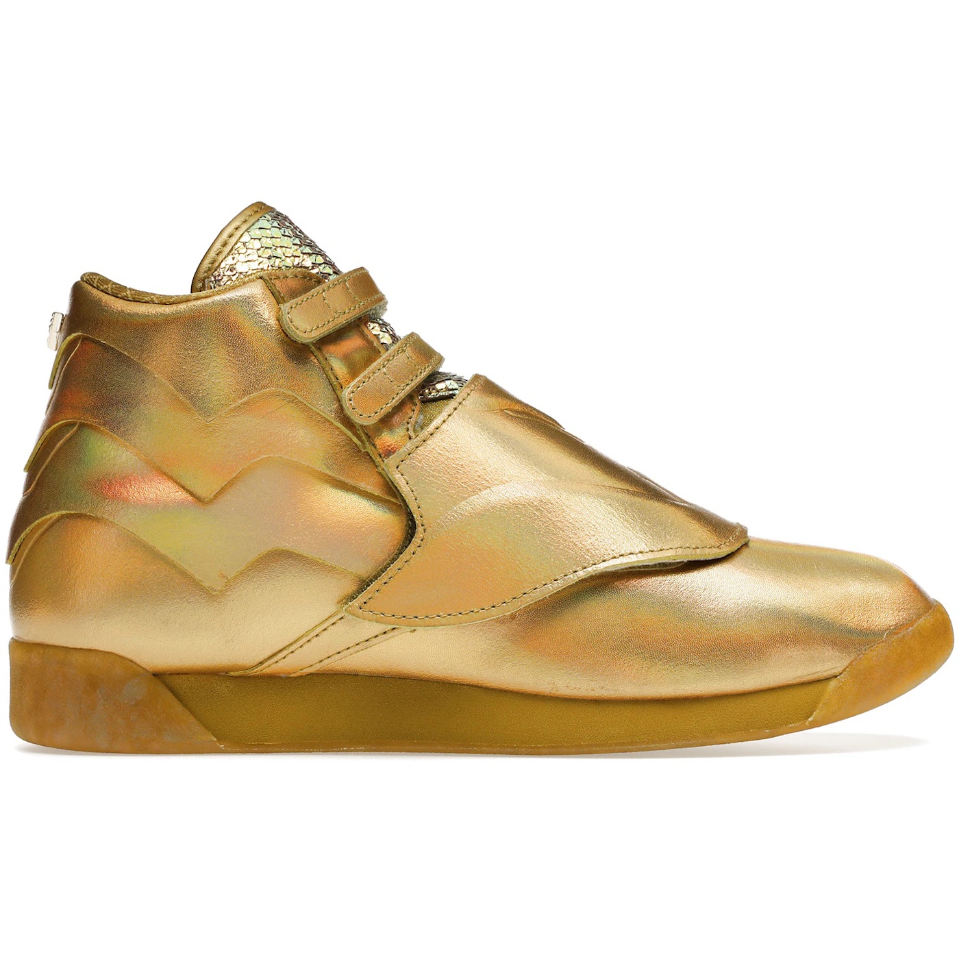 Reebok Freestyle Hi DC Wonder Woman Gold (Womens) 2 Reebok Freestyle Hi DC Wonder Woman Gold (Womens)