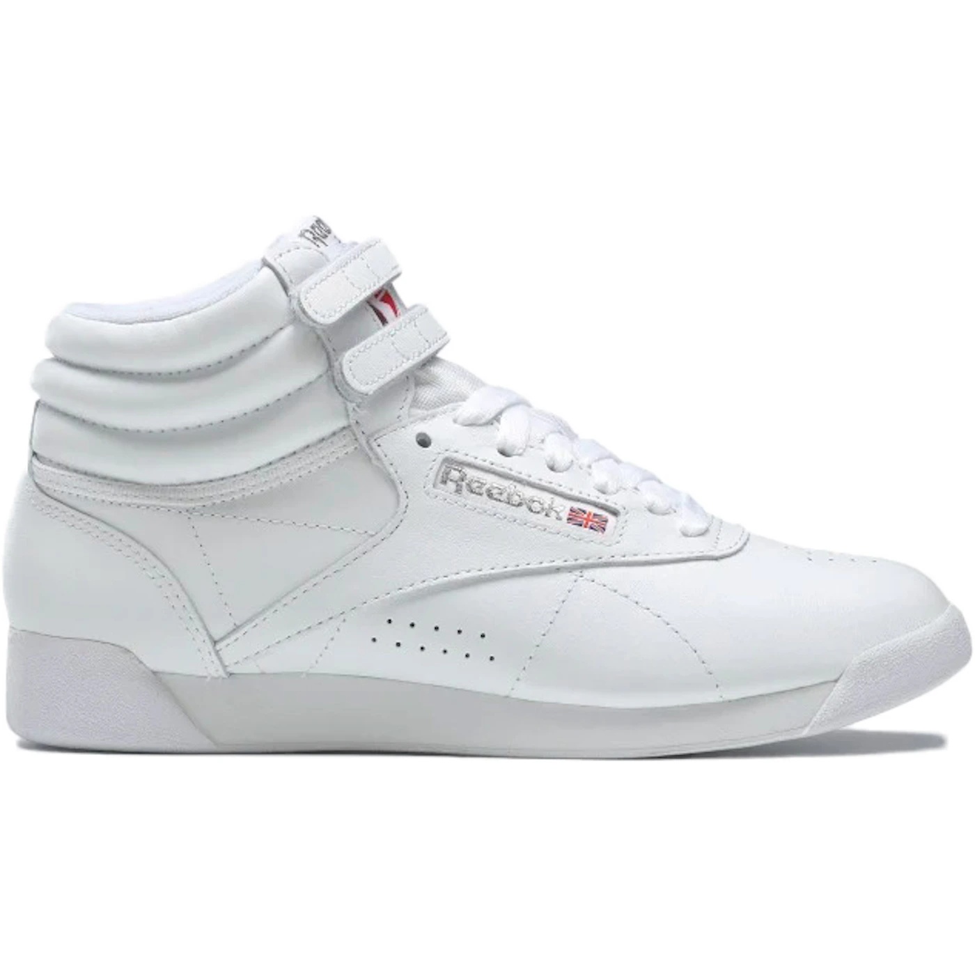 Reebok Freestyle Hi Triple White (Womens) 1 Reebok Freestyle Hi Triple White Womens 3