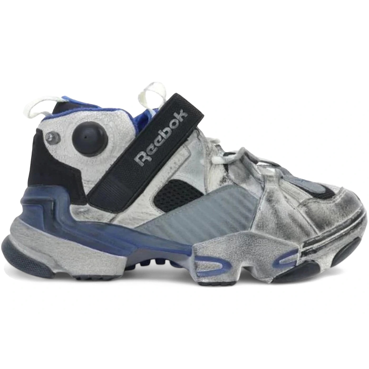 Reebok Genetically Modified Pump Vetements Dirty Effect Chalk Blue Move 2 Reebok Genetically Modified Pump Vetements Dirty Effect Chalk Blue Move 3