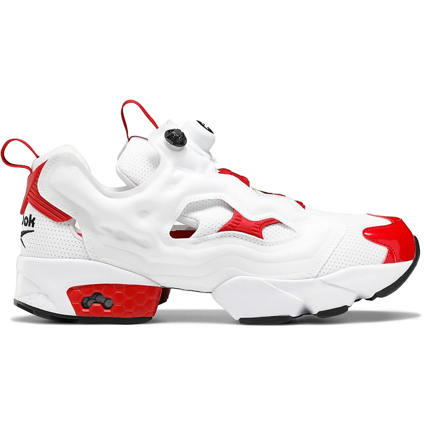 Reebok Instapump Fury White Excellent Red 3