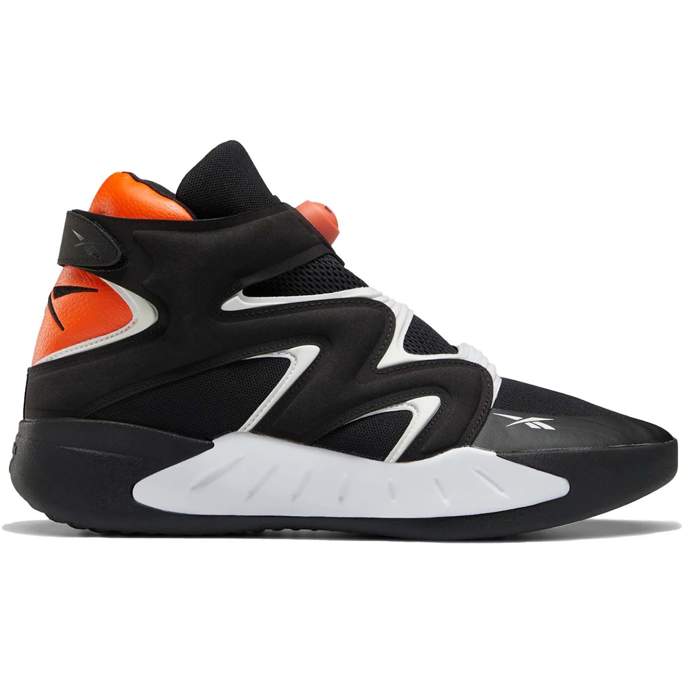Reebok Instapump Fury Zone Black White Orange 3 Reebok Instapump Fury Zone Black White Orange