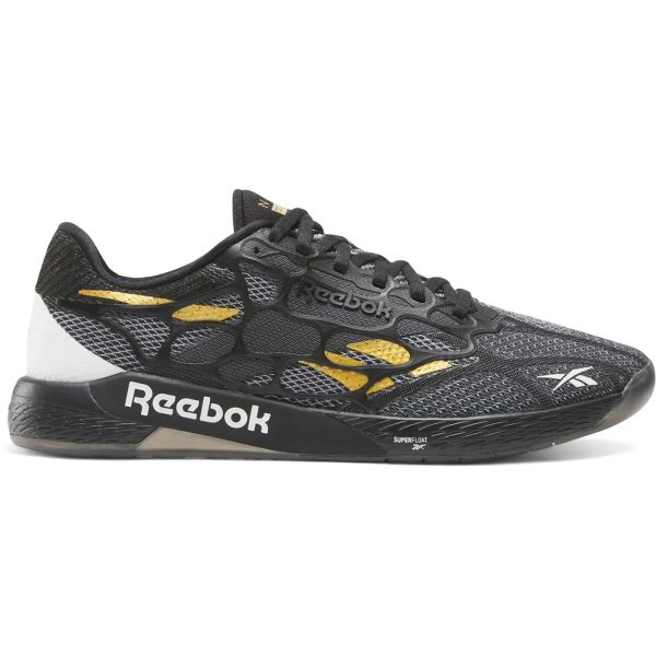 Reebok Nano Pro Black Grit Gold