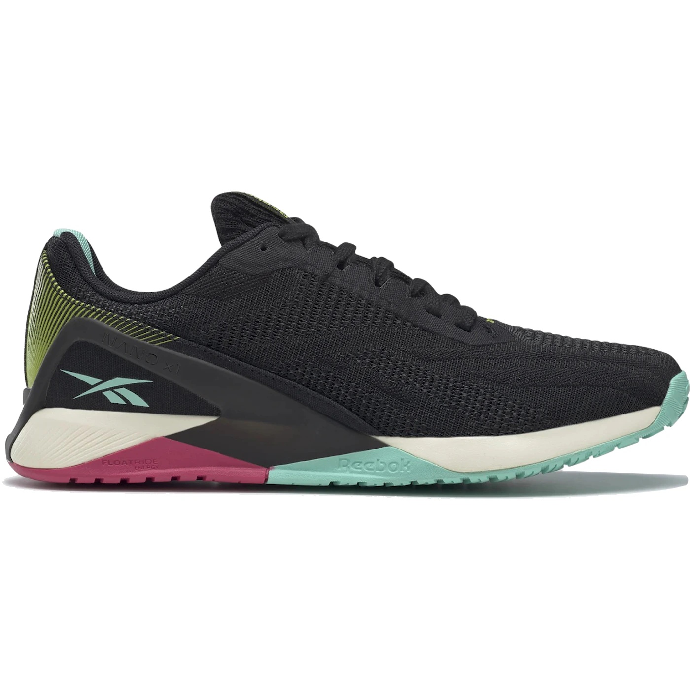 Reebok Nano X1 Vegan Black Pink Mint 3