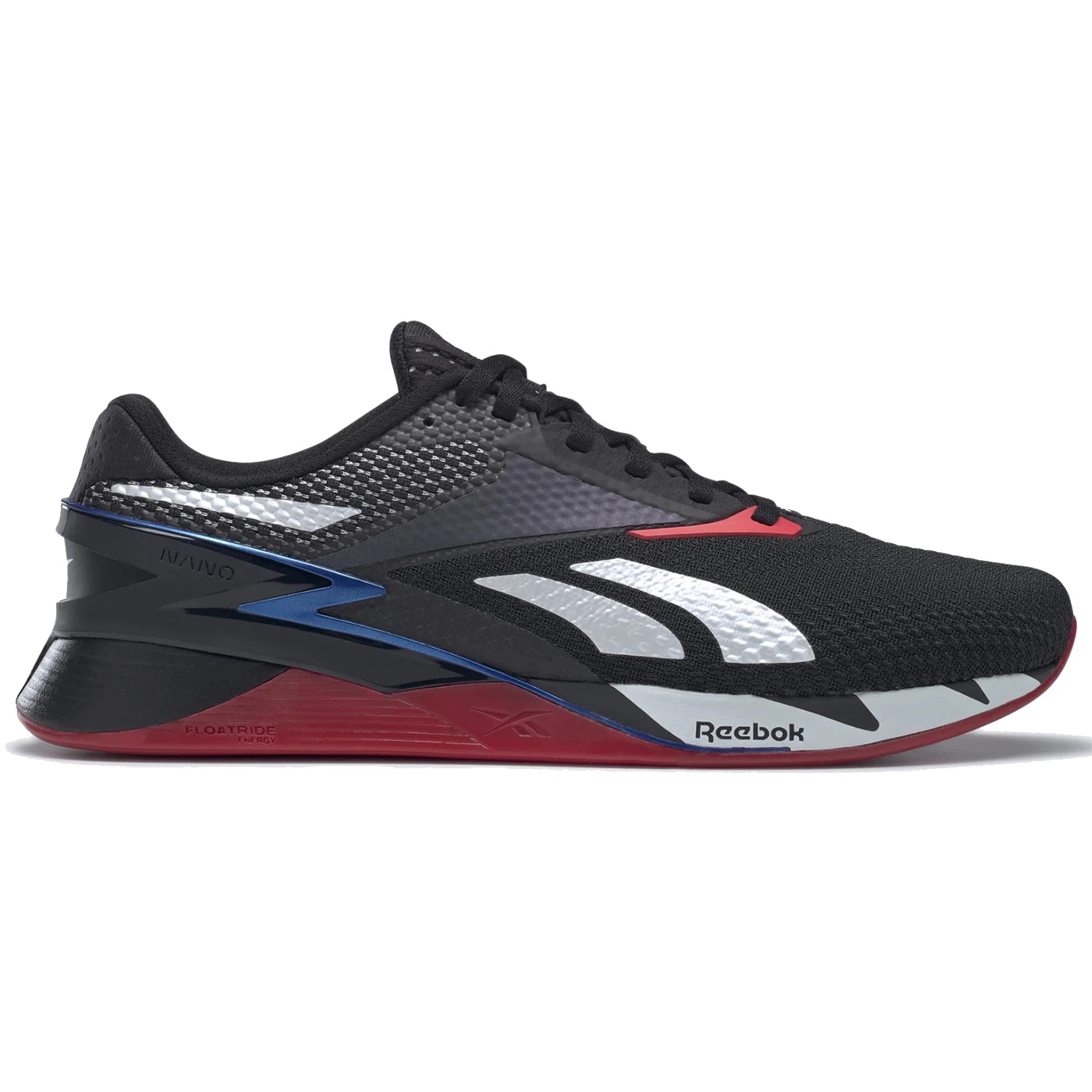 Reebok Nano X3 Black Blue Red 2 Reebok Nano X3 Black Blue Red 2