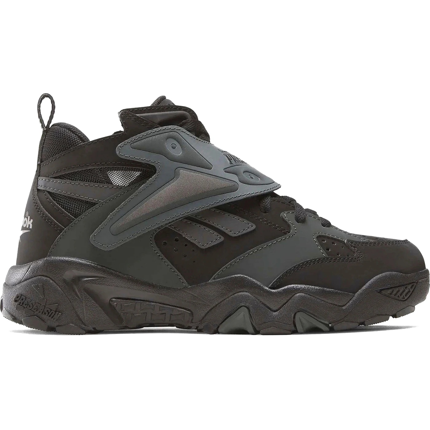 Reebok Preseason 94 Black Grey 1 Reebok Preseason 94 Black Grey 3