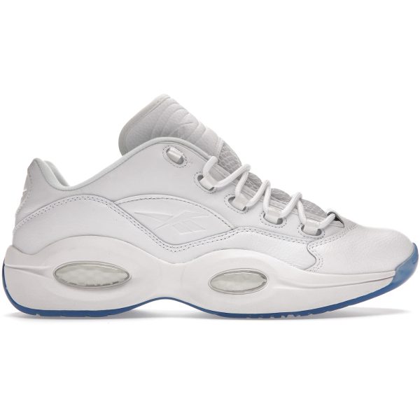 Reebok Question Low White Clear Blue Sole