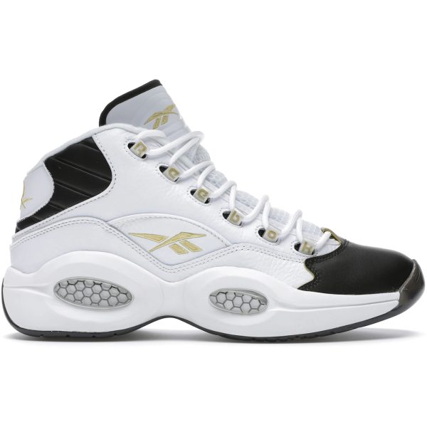 Reebok Question Mid Black Toe