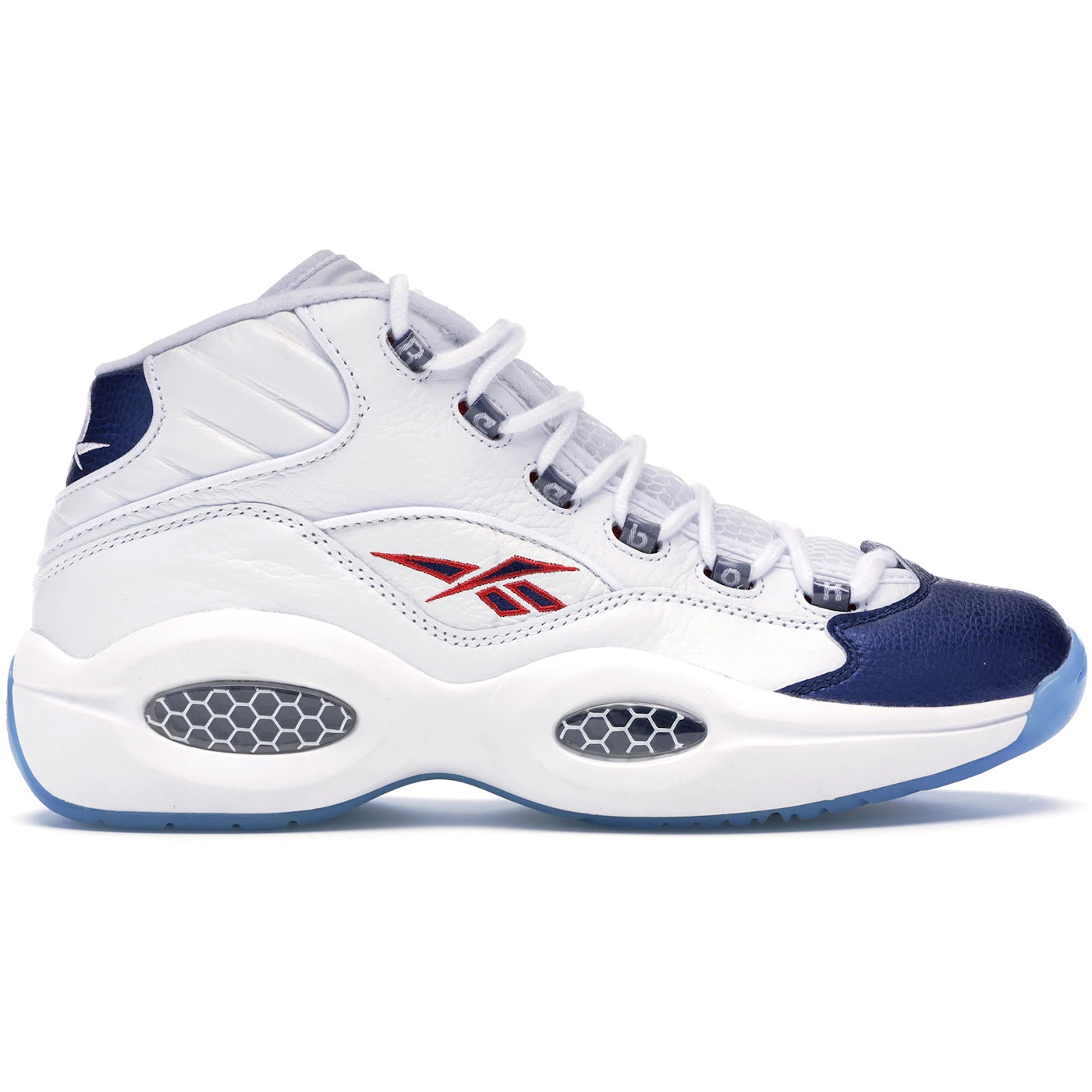 Reebok Question Mid Blue Toe (2016) 3 Reebok Question Mid Blue Toe (2016)