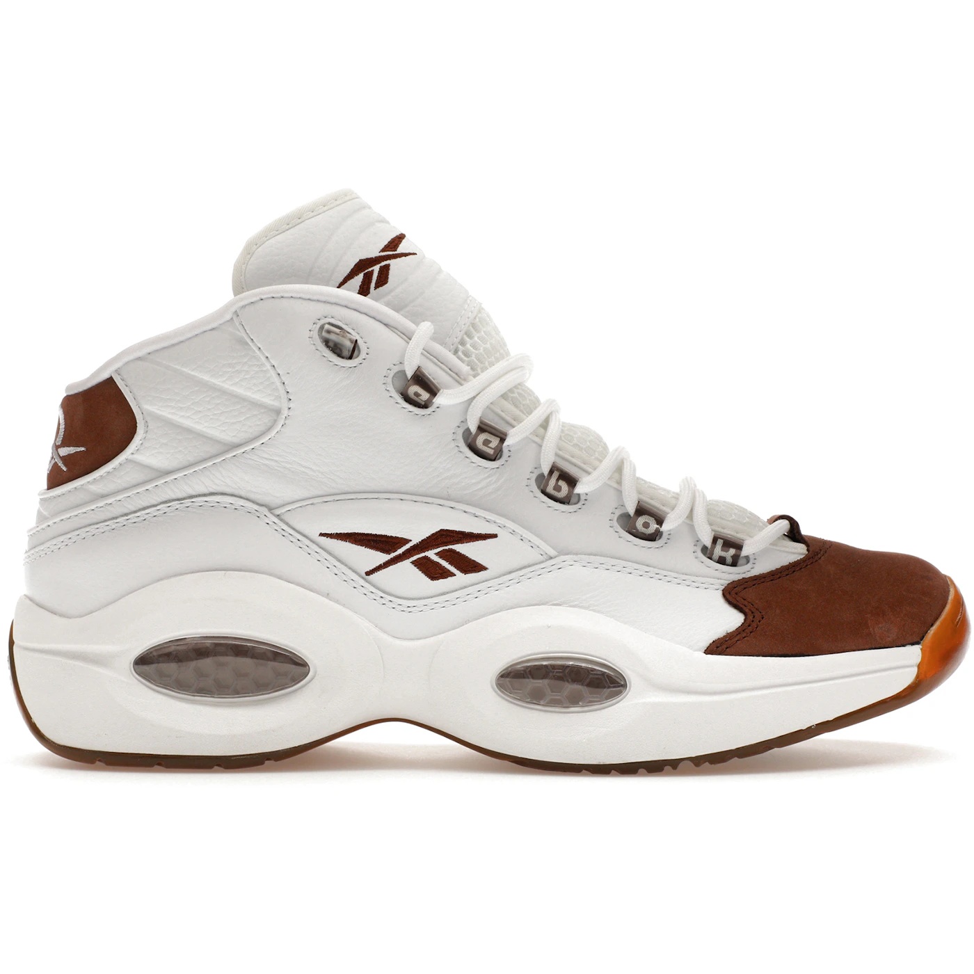 Reebok Question Mid Mocha Toe 1 Reebok Question Mid Mocha Toe 2