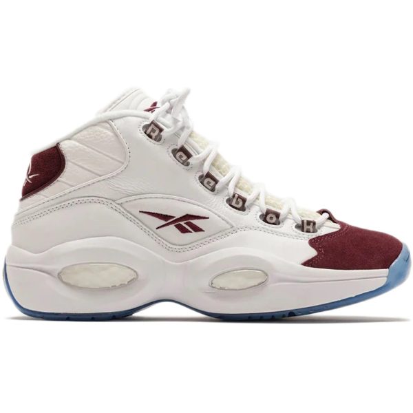 Reebok Question Mid Packer Shoes Burgundy