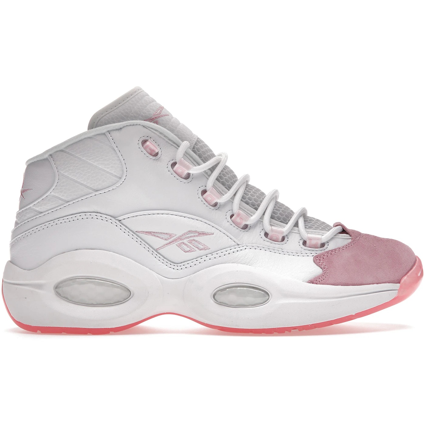 Reebok Question Mid Pink Toe 3 Reebok Question Mid Pink Toe
