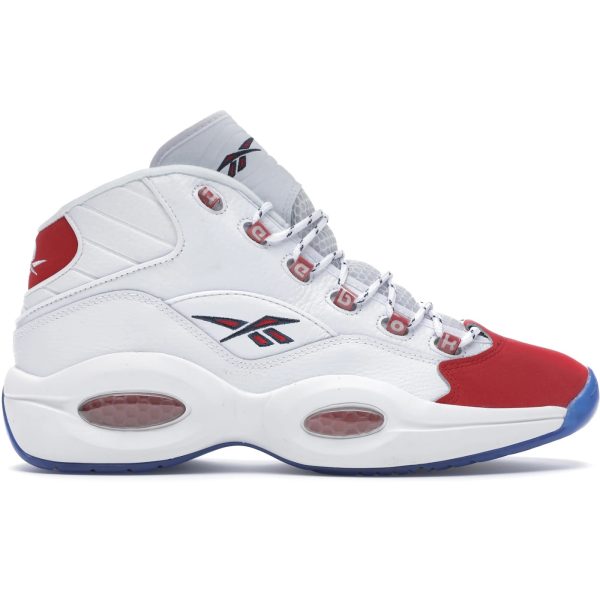 Reebok Question Mid Red Toe 25th Anniversary