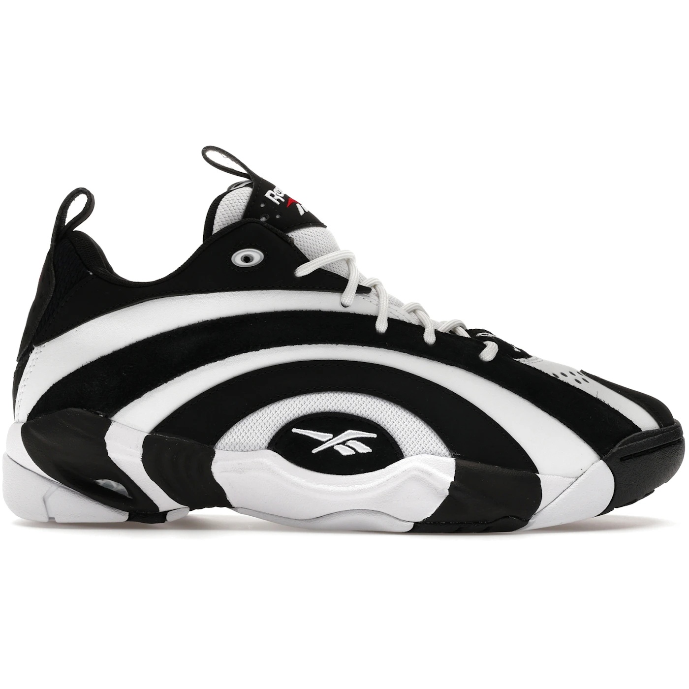 Reebok Shaqnosis Low White Black 2 Reebok Shaqnosis Low White Black 3