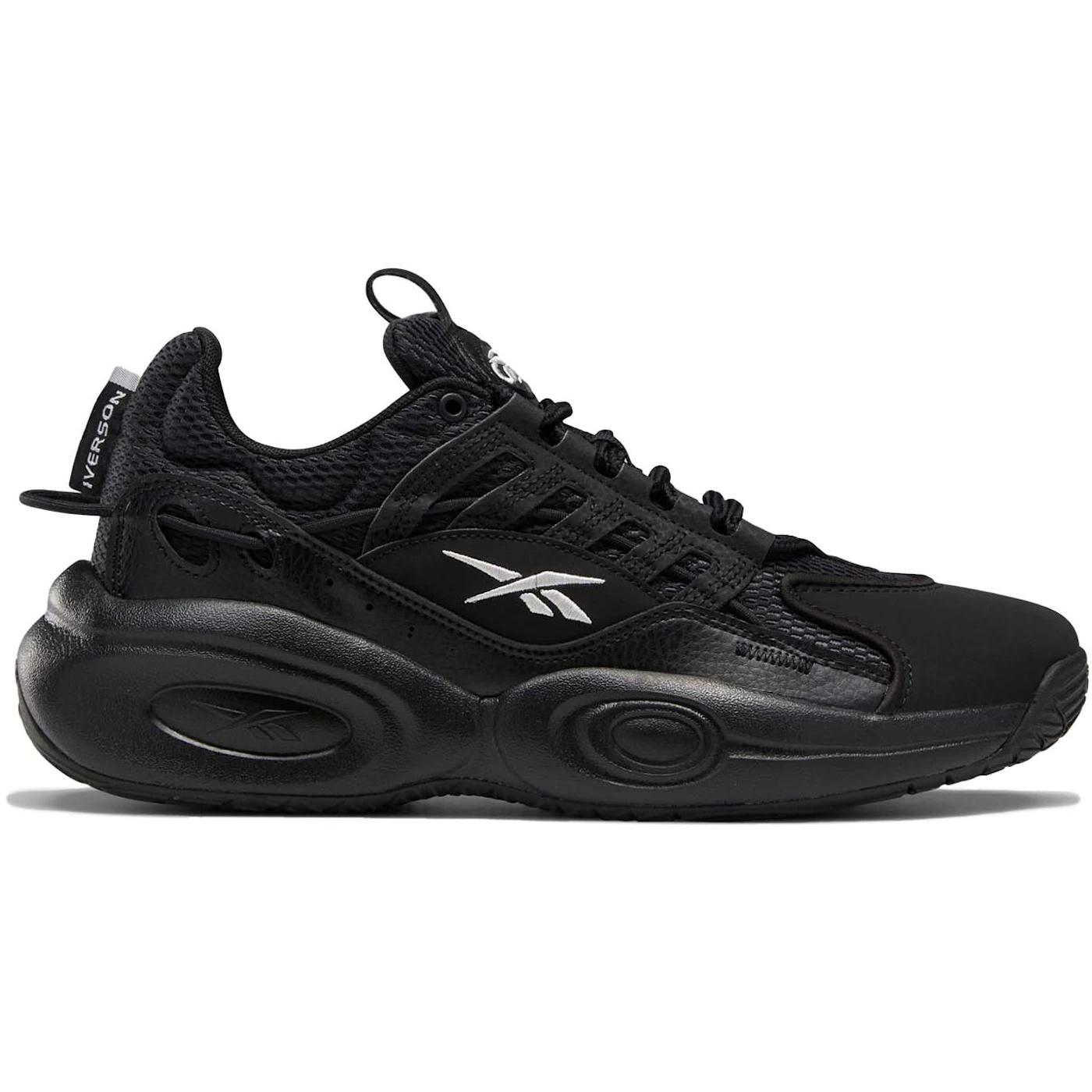Reebok Solution Mid Black Silver Metallic 2 Reebok Solution Mid Black Silver Metallic 1