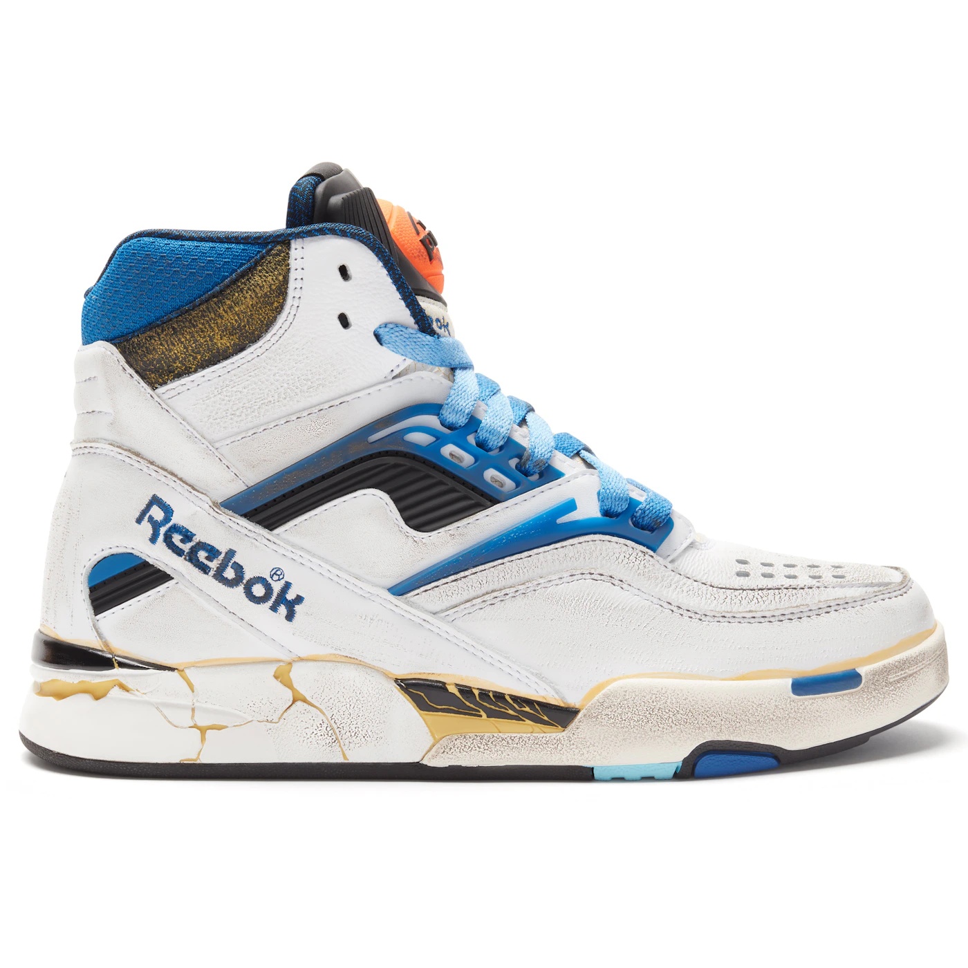 Reebok TZ Pump Deadstock Maison Margiela Blue 1 Reebok TZ Pump Deadstock Maison Margiela Blue 2