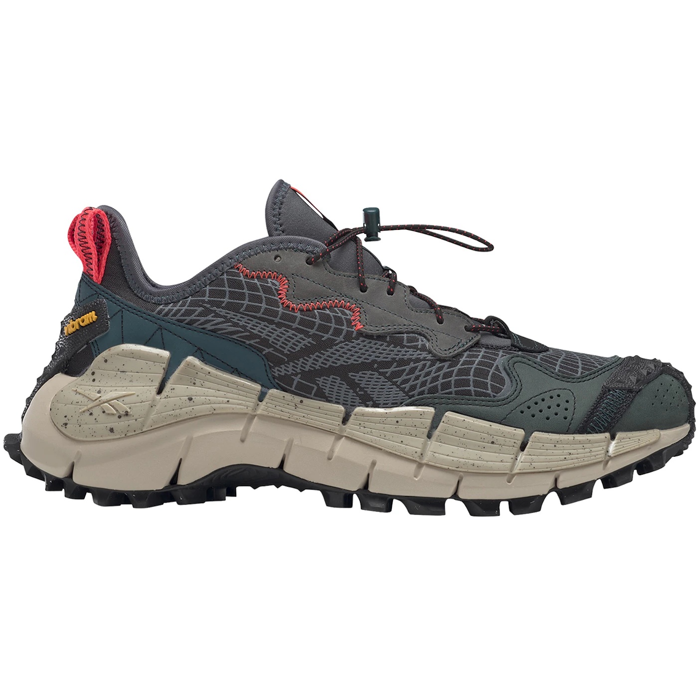 Reebok Zig Kinetica 2 Edge Black Midnight Pine 3 Reebok Zig Kinetica 2 Edge Black Midnight Pine