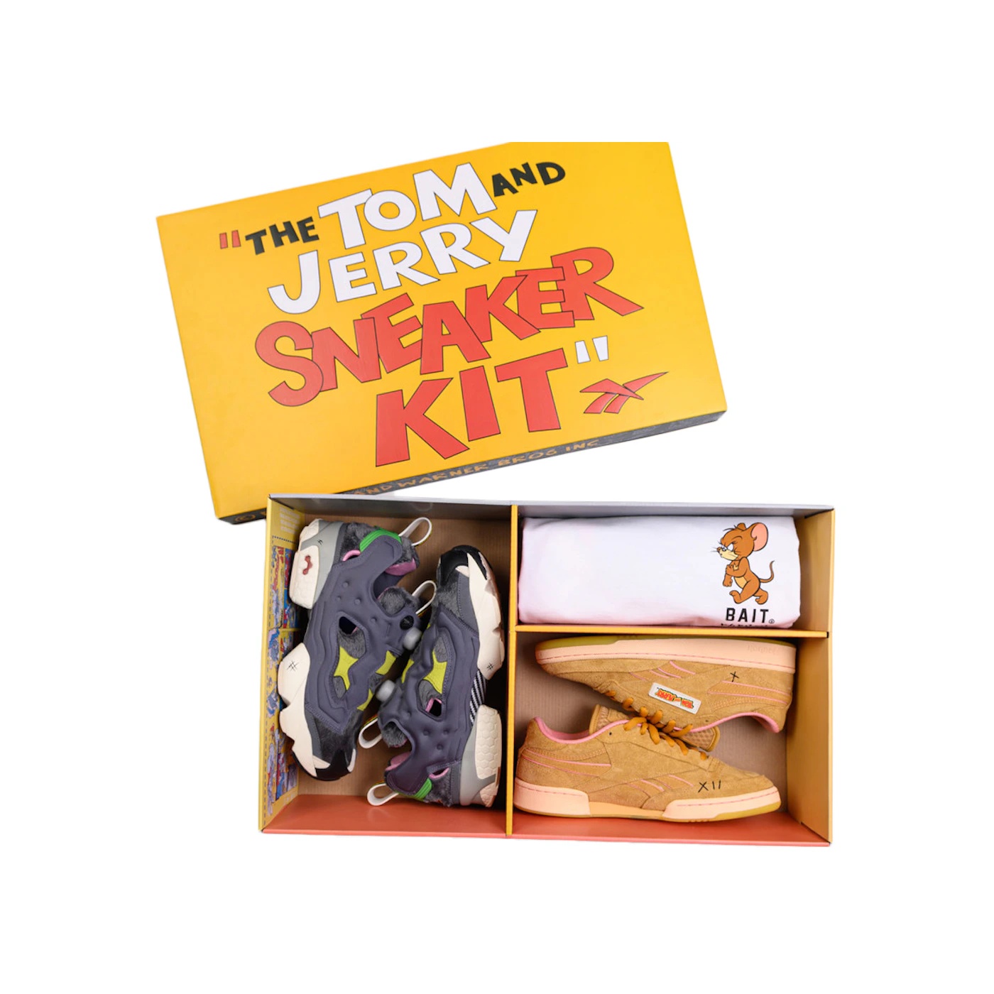 Reebok x Bait The Tom & Jerry Sneaker Kit 3 Reebok x Bait The Tom & Jerry Sneaker Kit