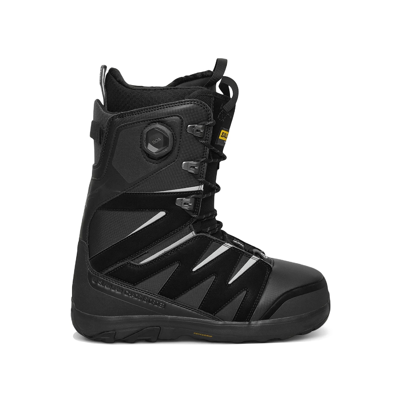Salomon Approach Lace SJ BOA Boot Slam Jam Black 2 Salomon Approach Lace SJ BOA Boot Slam Jam Black 3