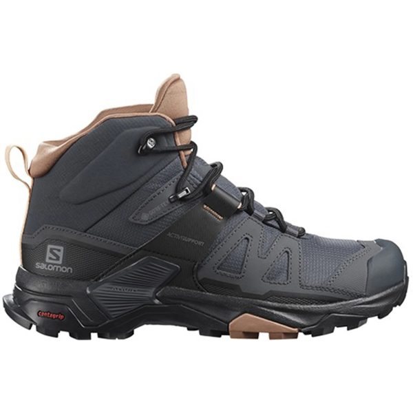 Salomon X Ultra 4 Mid Gore-Tex Ebony Mocha Mousse (Womens)
