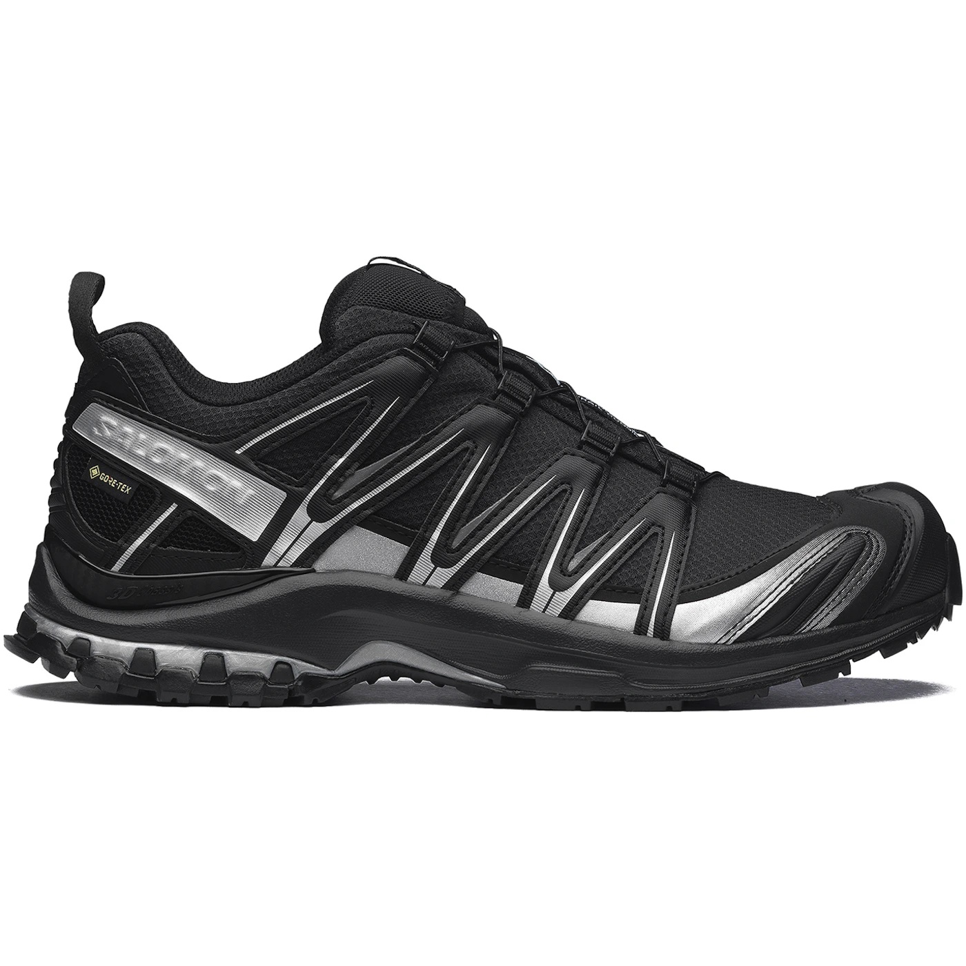 Salomon XA Pro 3D Gore-Tex Black Silver 2 Salomon XA Pro 3D Gore Tex Black Silver 3
