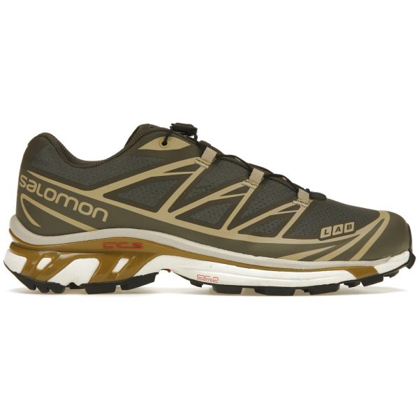 Salomon XT-6 Beluga Dull Gold