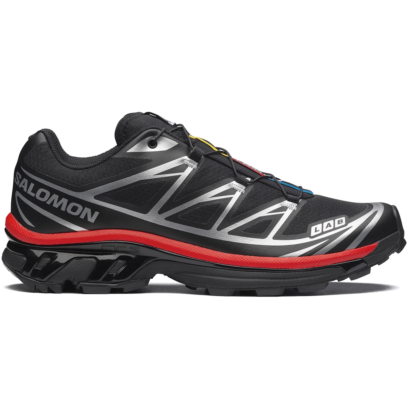 Salomon XT-6 Black Fiery Red Silver 1 Salomon XT 6 Black Fiery Red Silver 1