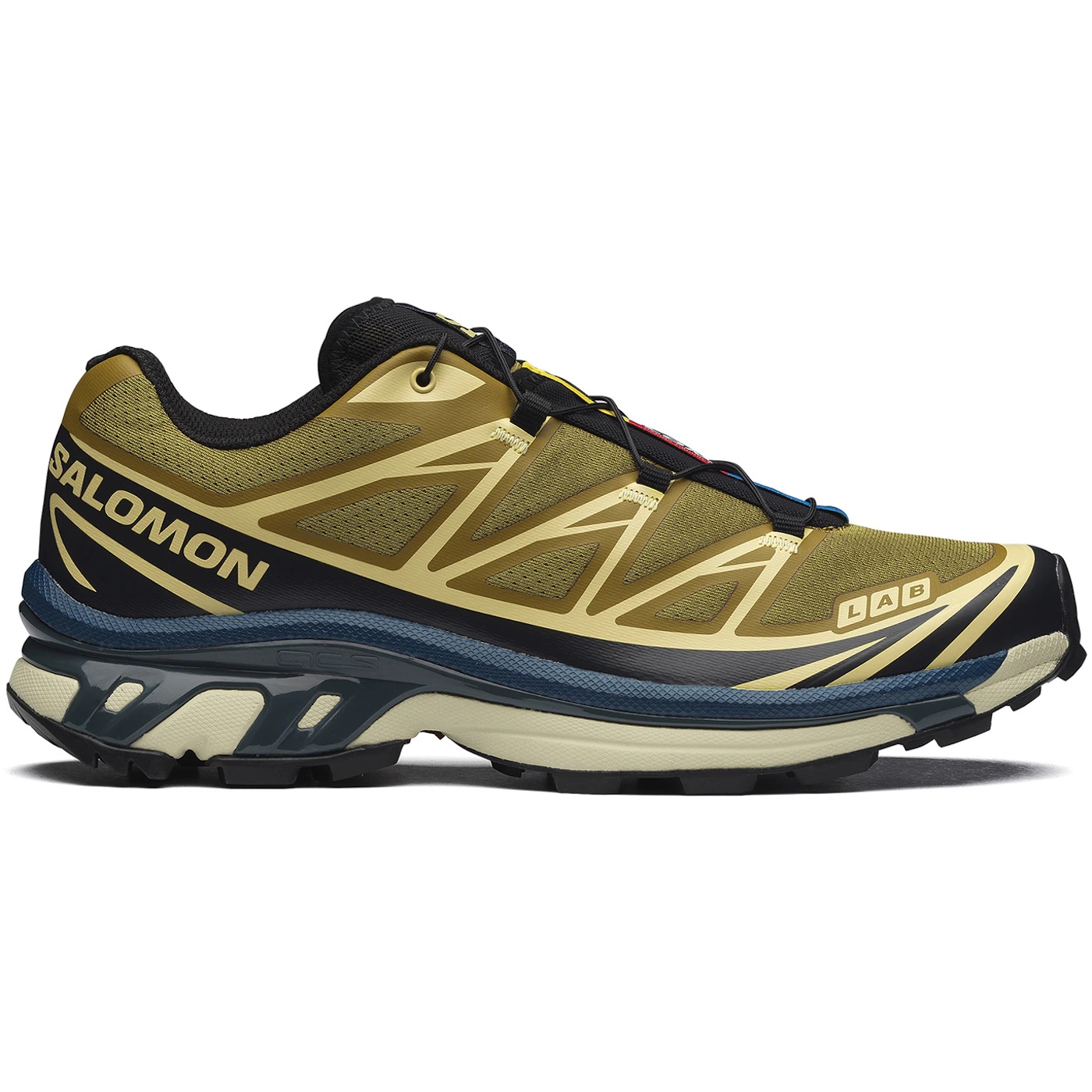 Salomon XT-6 Brilliant Olive Dark Navy 1 Salomon XT 6 Brilliant Olive Dark Navy 3