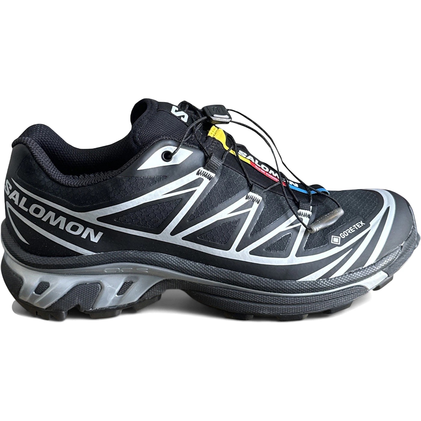 Salomon XT-6 Gore-Tex Black Footwear Silver 2 Salomon XT 6 Gore Tex Black Footwear Silver 2