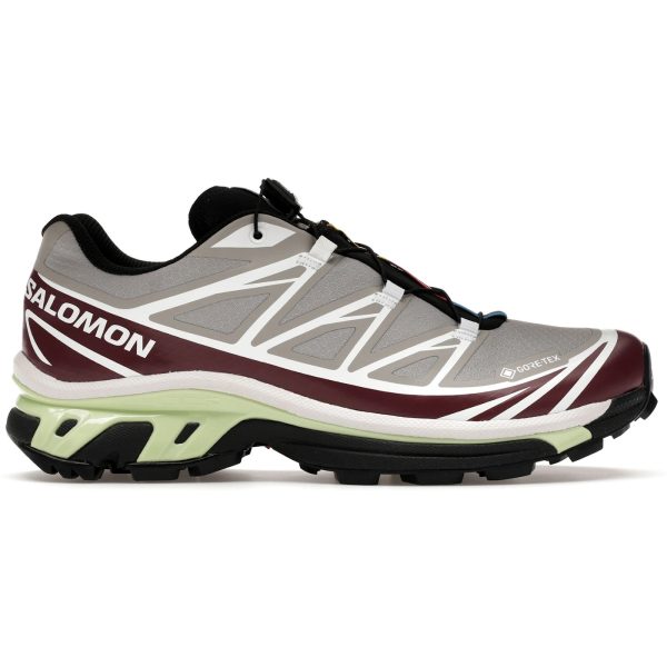 Salomon XT-6 Gore-Tex Paloma Maroon Banner