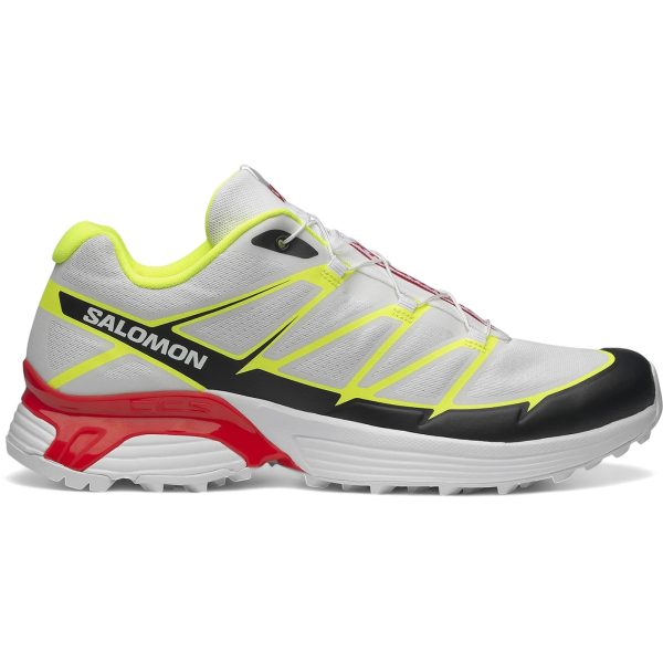 Salomon XT-Pathway 2 White Safety Yellow Fiery Red