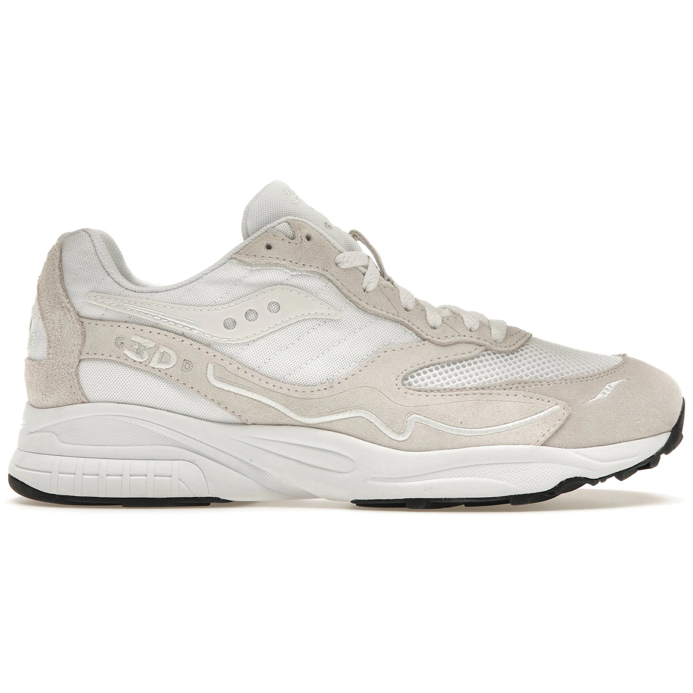 Saucony 3D Grid Hurricane White 3 Saucony 3D Grid Hurricane White