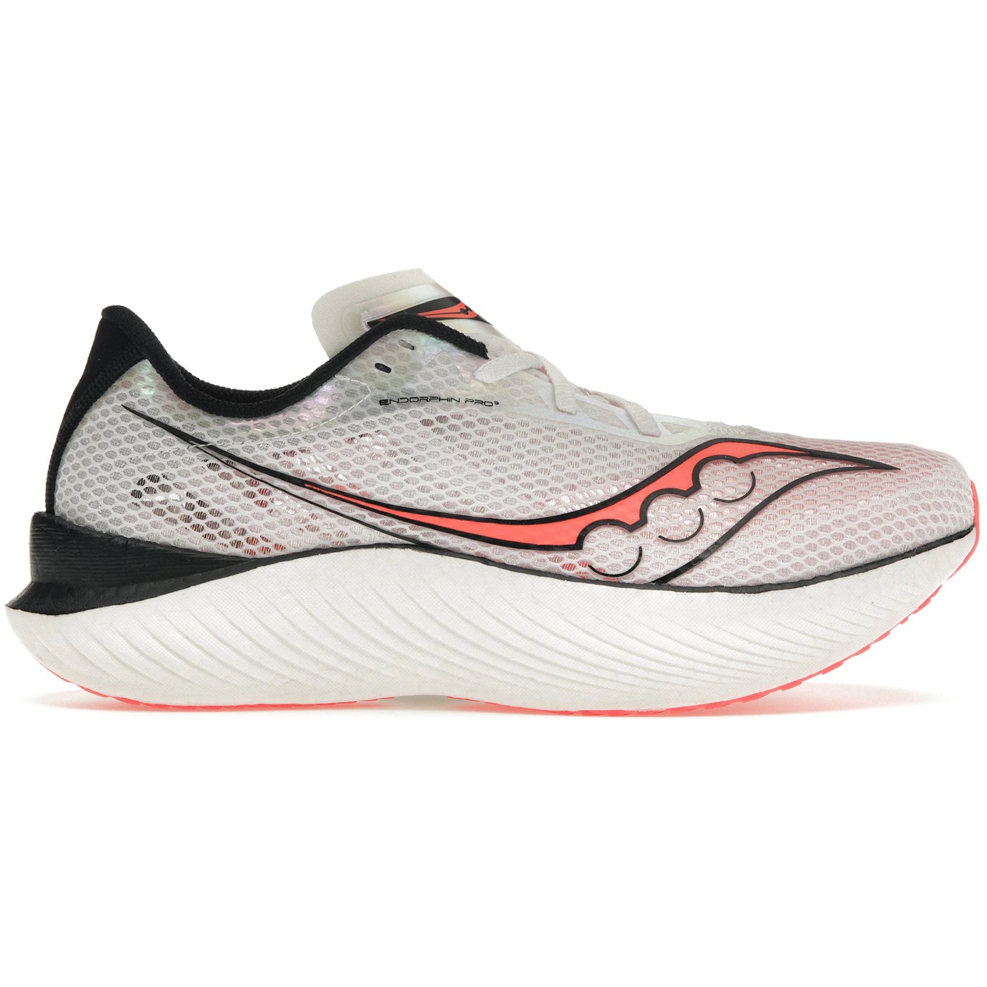 Saucony Endorphin Pro 3 White Vizi Red 1 Saucony Endorphin Pro 3 White Vizi Red 2