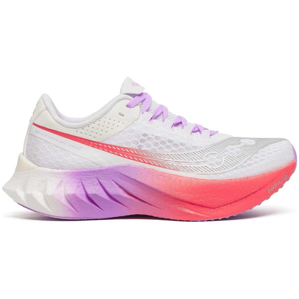 Saucony Endorphin Pro 4 White Crocus (Womens)